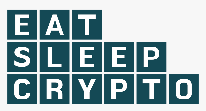 Eat Sleep Crypto Logo2 - Electric Blue, HD Png Download, Free Download