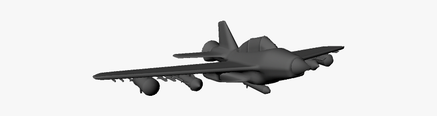 Jet Plane 3d Model Ma Mb - Military Plane 3d Model, HD Png Download, Free Download