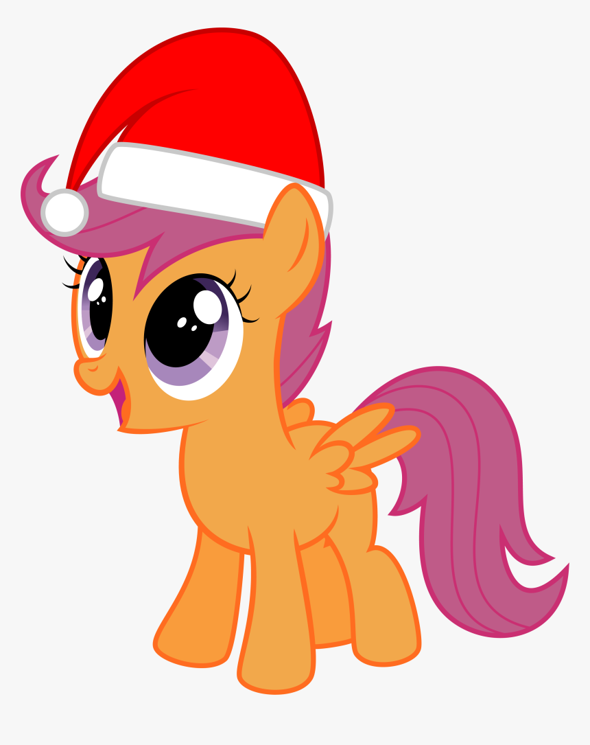 Vector Santa Happy - My Little Pony Santa, HD Png Download, Free Download