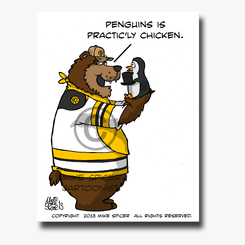 Boston Bruins Cartoon, HD Png Download, Free Download