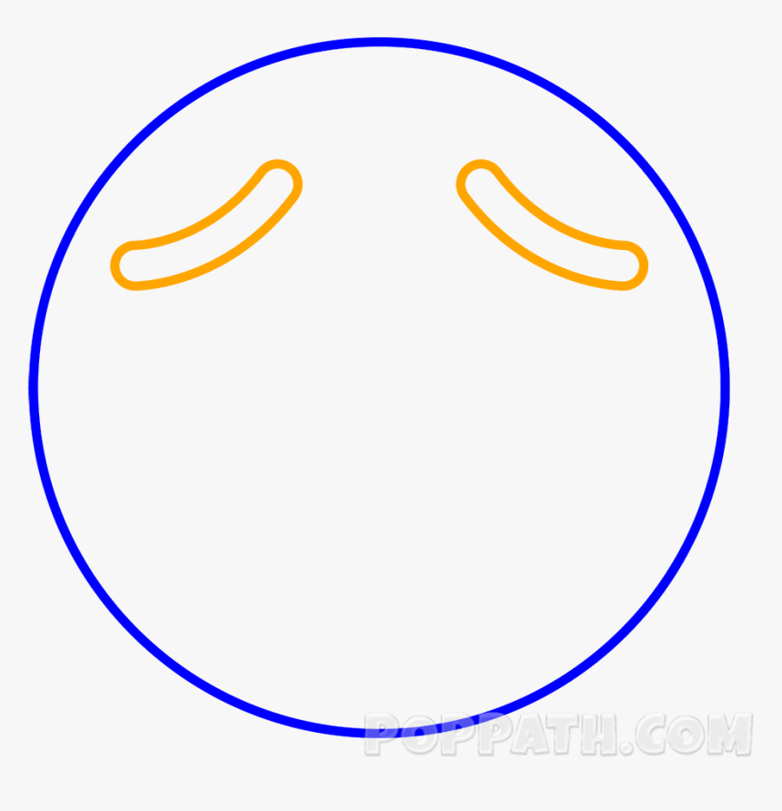 Now Draw Curved Lines Indicating Eyebrows - Horizon Observatory, HD Png Download, Free Download