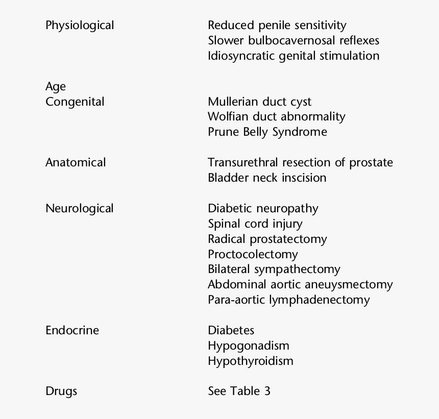 Causes Of Retarded Ejaculation , Png Download - Retarded Ejaculation, Transparent Png, Free Download