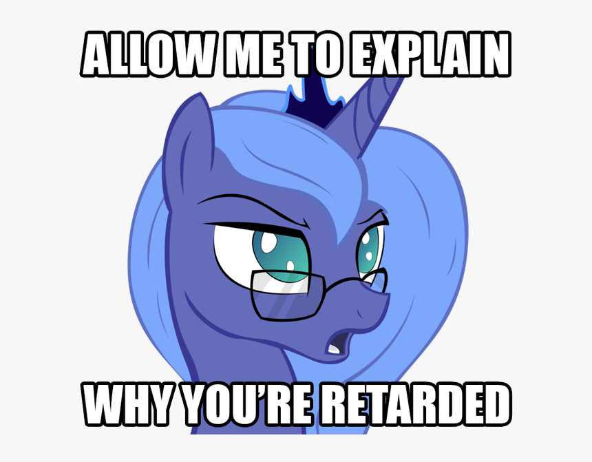 My Little Pony Memes Retarded, HD Png Download, Free Download