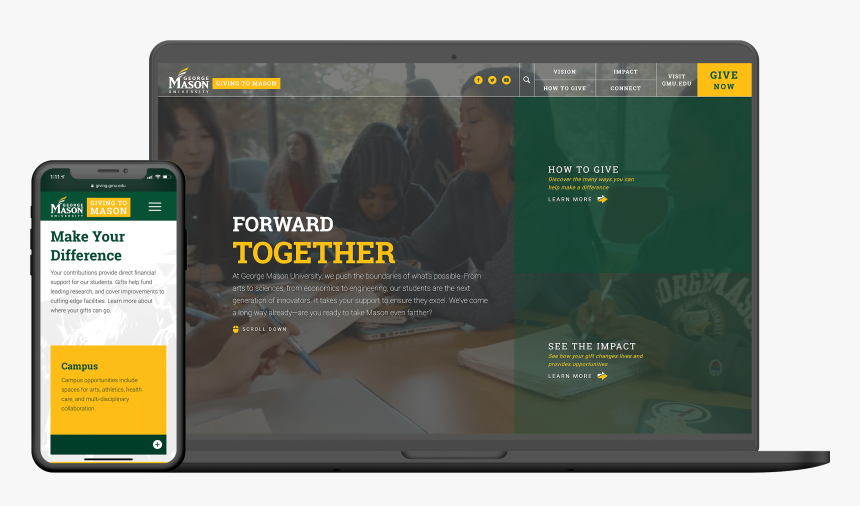 George Mason University Website Responsiveness - Hank Mobley Another Workout, HD Png Download, Free Download