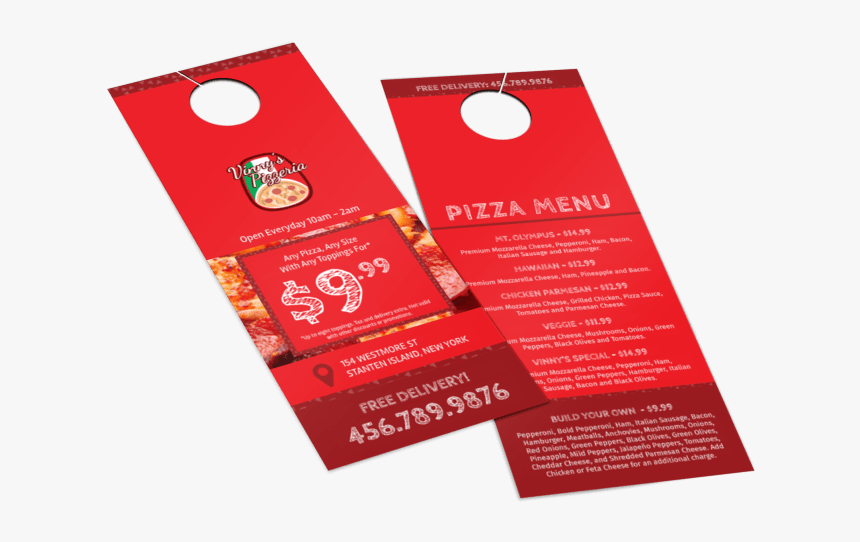 Restaurant Door Hangers - Handyman Door Hangers, HD Png Download, Free Download