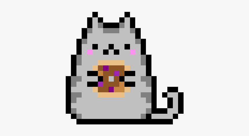 Pixel Art Pusheen, HD Png Download, Free Download