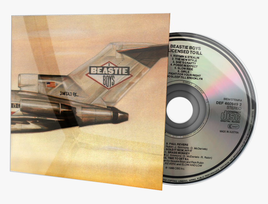 Album 3d Face - Beastie Boys Licensed To Ill, HD Png Download, Free Download