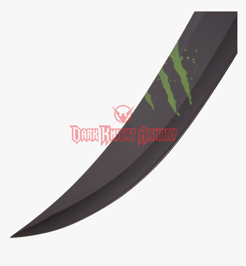 Green Claw Marks Fantasy Sword - Hunting Knife, HD Png Download, Free Download