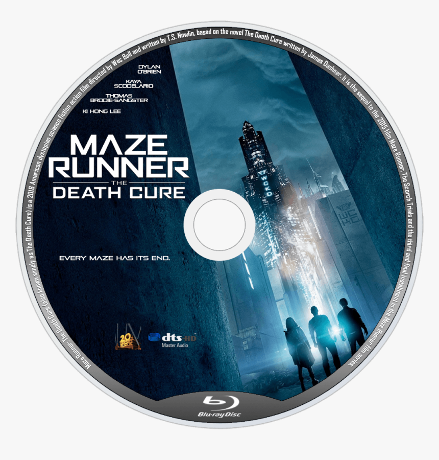Maze Runner Death Cure Dvd Label, HD Png Download, Free Download
