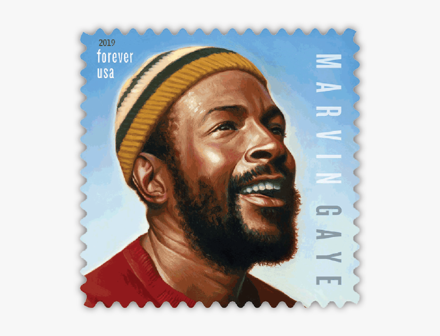 Marvin Gaye To Join Music Icons April 2 In Los Angeles - Marvin Gaye Stamp 2019, HD Png Download, Free Download