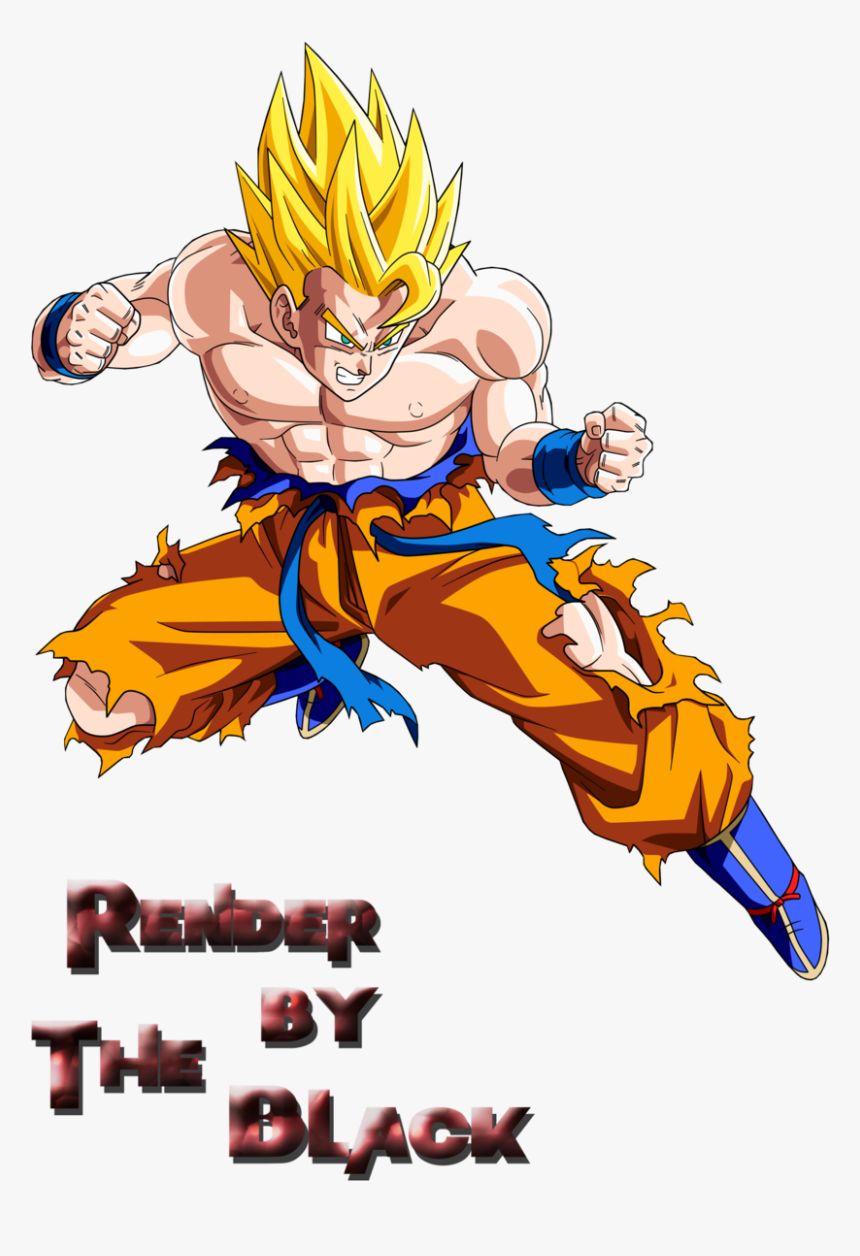 Dragon Ball Z Clipart Goku Super Saiyan - Dragon Ball Z Png, Transparent Png, Free Download