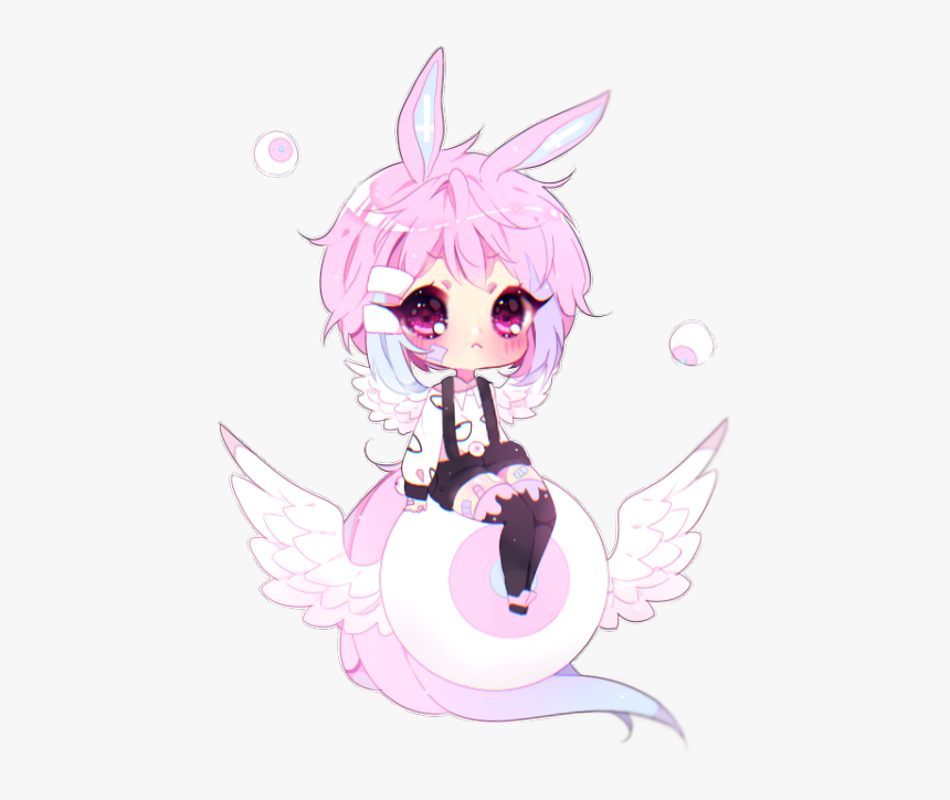 Cute Pastel Goth Chibi, HD Png Download, Free Download