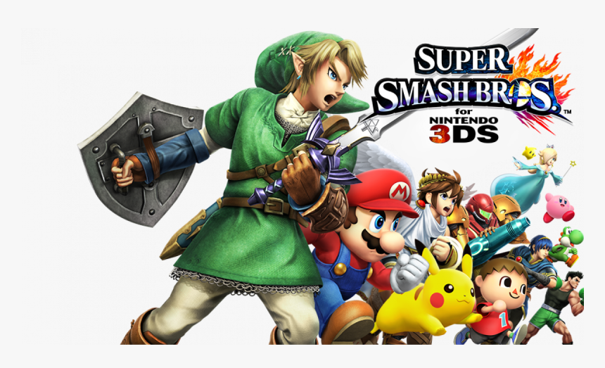Super Smash Bros 3ds Png, Transparent Png, Free Download