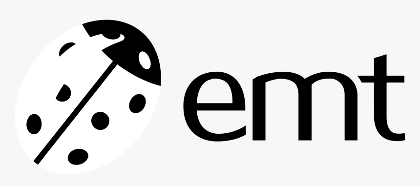 Emt Logo Black And White - Emt, HD Png Download, Free Download