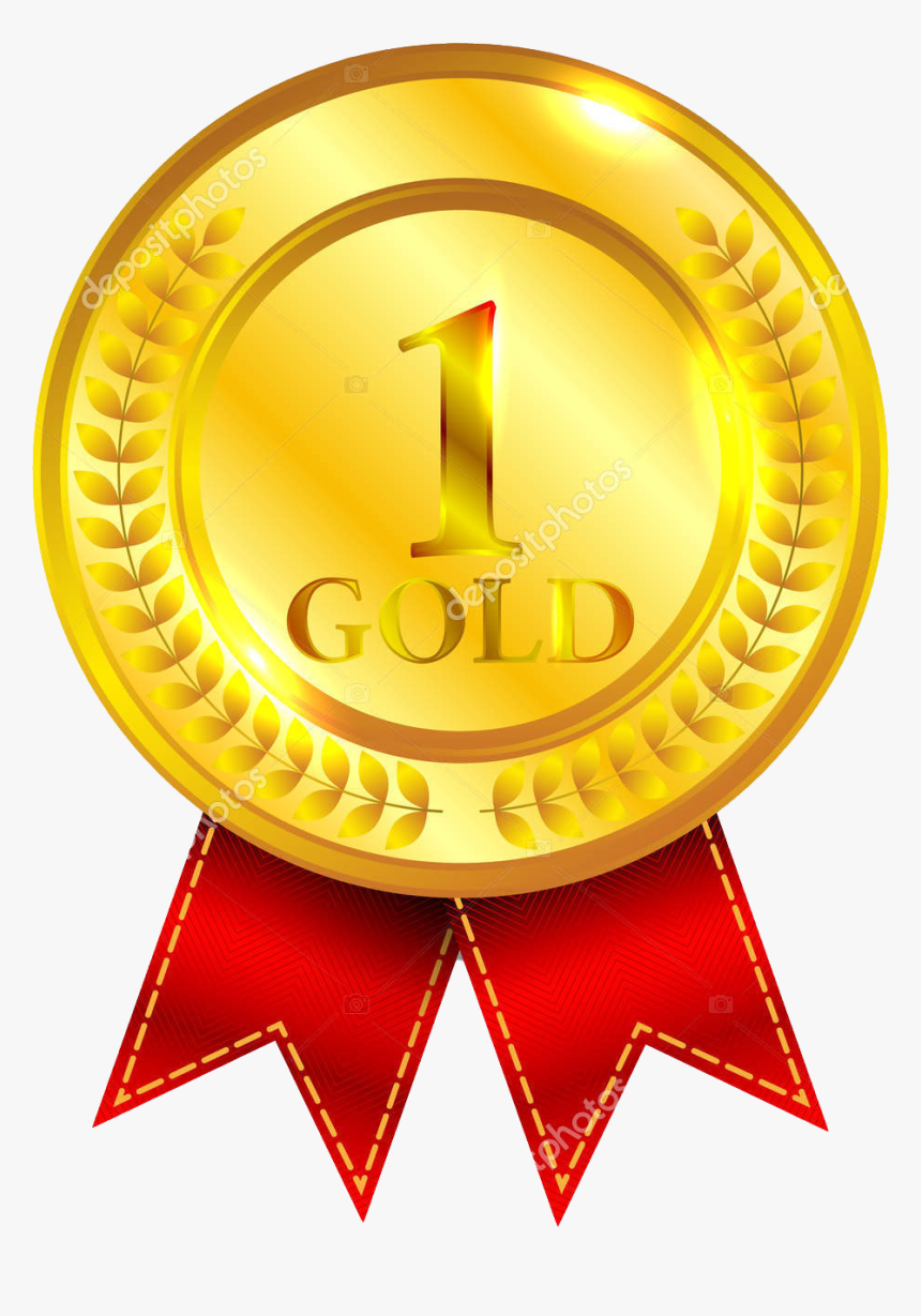 Winner - Gold Medal No Background, HD Png Download, Free Download