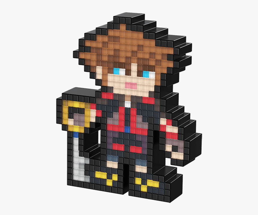 Pixel Pals Kingdom Hearts Pixel Art Grid, HD Png Download, Free Download