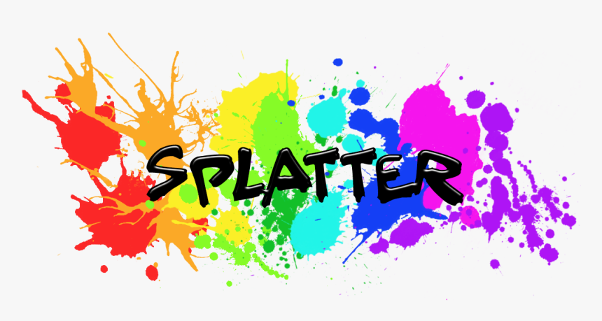 Splatter - Graphic Design, HD Png Download, Free Download