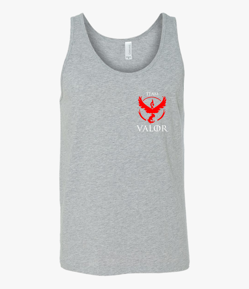 Pokemon Team Valor Unisex Tank Top T Shirt - T-shirt, HD Png Download, Free Download