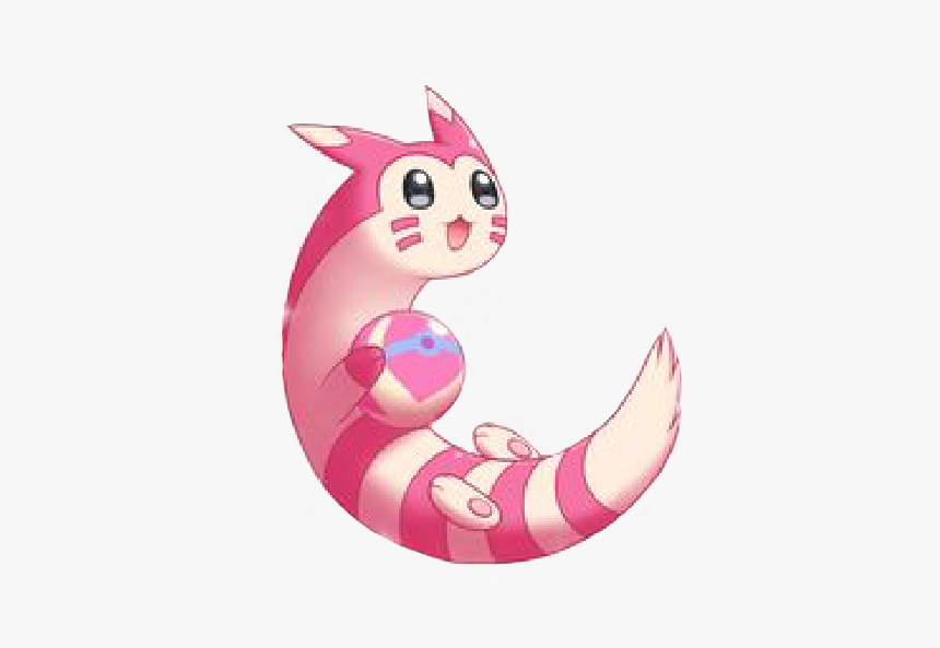 #pink #shiny #furret #pokemon #freetoedit - Cartoon, HD Png Download, Free Download