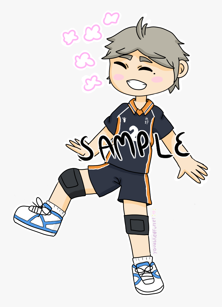 Sugawara Koushi Haikyuu - Cartoon, HD Png Download, Free Download