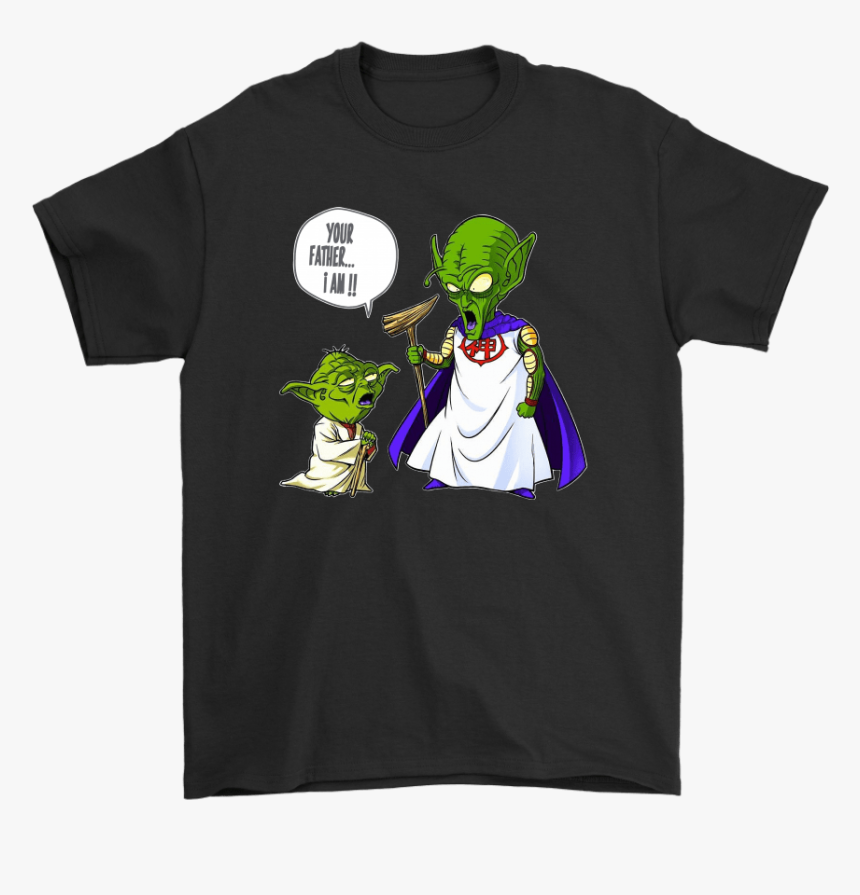 Star Wars Yoda And Dragon Ball Kami Your Father I Am - Baby Yoda Packers Fan, HD Png Download, Free Download