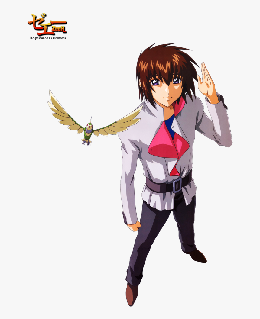 Kira Yamato With Bird, HD Png Download, Free Download