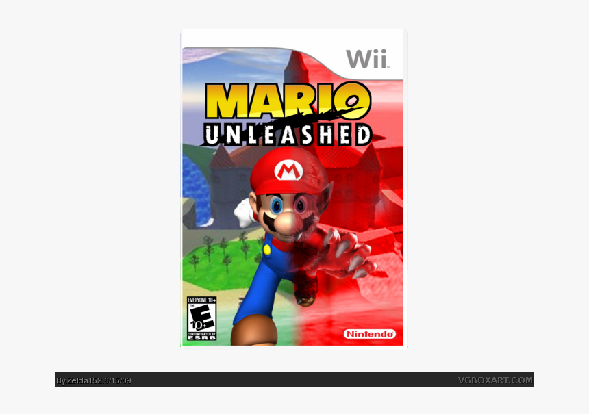Mario Unleashed Box Art Cover - Sonic Unleashed Wii Box, HD Png Download, Free Download