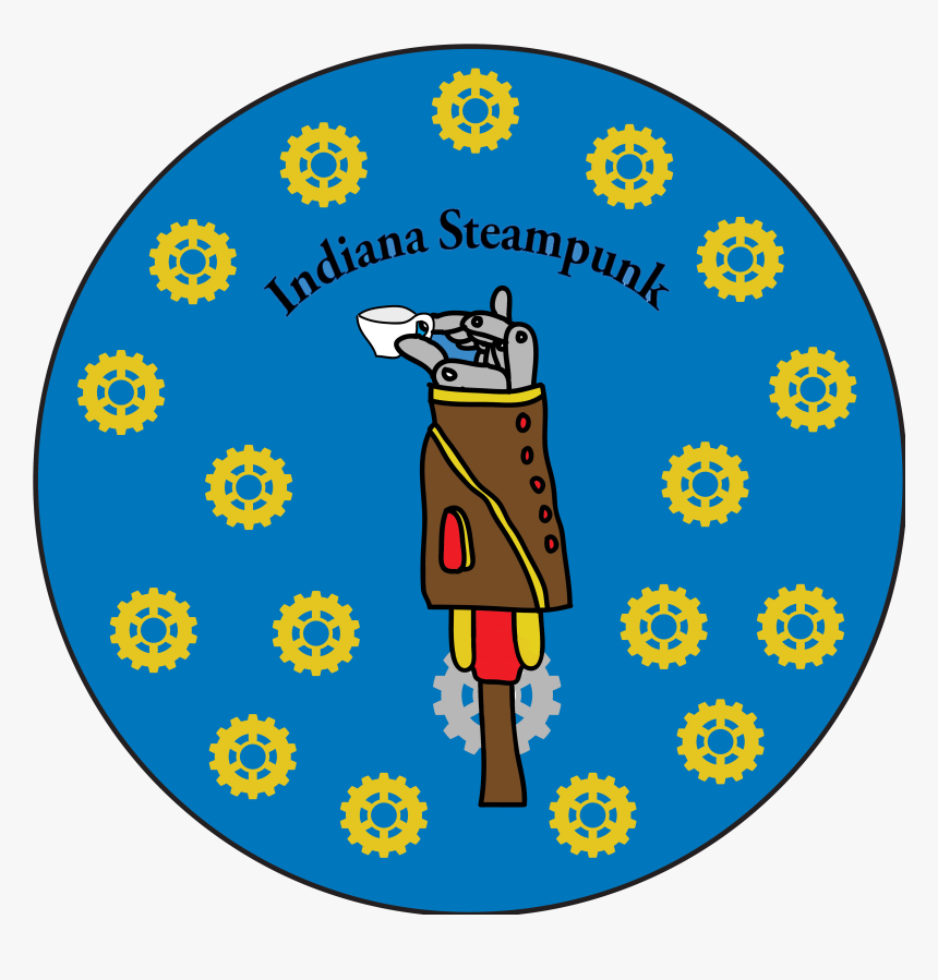 Indiana Steampunk Society Design, HD Png Download, Free Download
