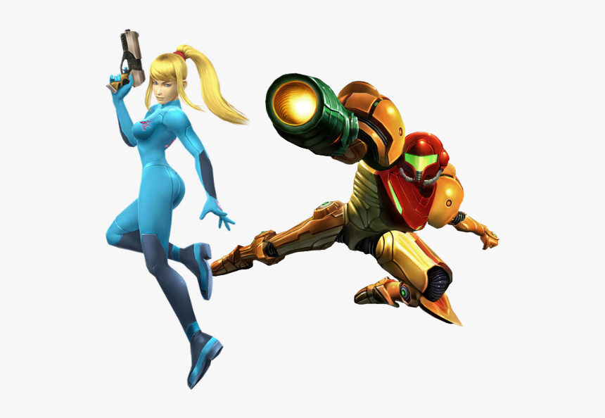 Smash Bros Zero Suit Samus Png, Transparent Png, Free Download