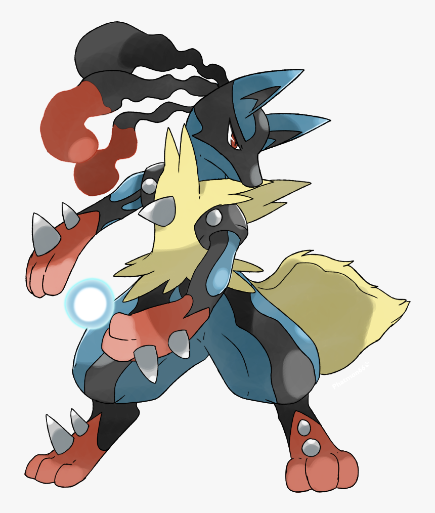 Pokemon Mega Evolution Lucario, HD Png Download, Free Download