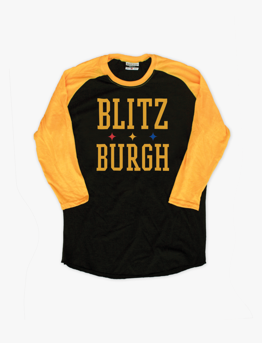 Blitz Burgh Raglan Long Sleeve Shirt - Long-sleeved T-shirt, HD Png Download, Free Download