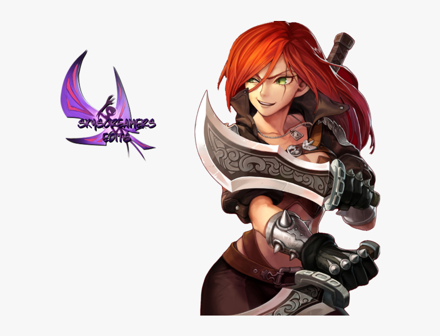 League Of Legends De Riot Games Juegos De Video Arte - League Of Legends Katarina Png, Transparent Png, Free Download