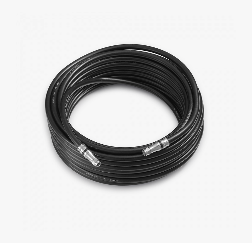 Surecall Rg 11 Black Coax Cable 100 Feet Sc Rg11 - Rg11 Coax Cable, HD Png Download, Free Download