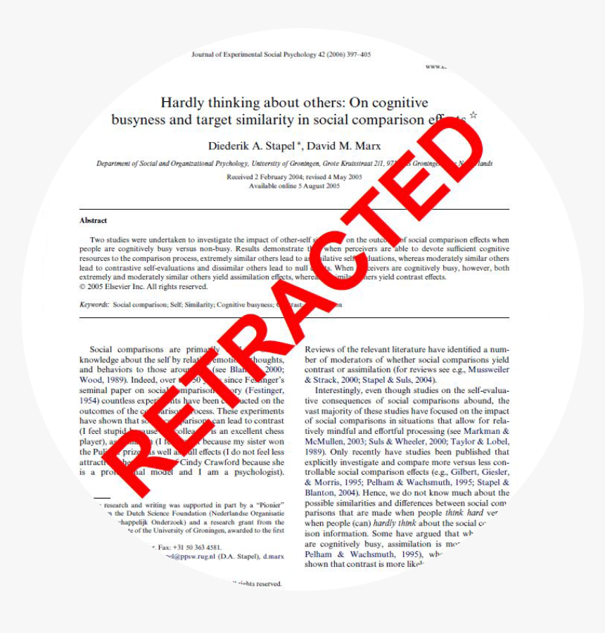 Retracted Paper, HD Png Download, Free Download