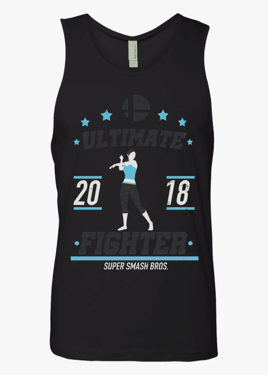 Ultimate Fighter Wii Trainer Men"s Premium Tank Top - Active Tank, HD Png Download, Free Download