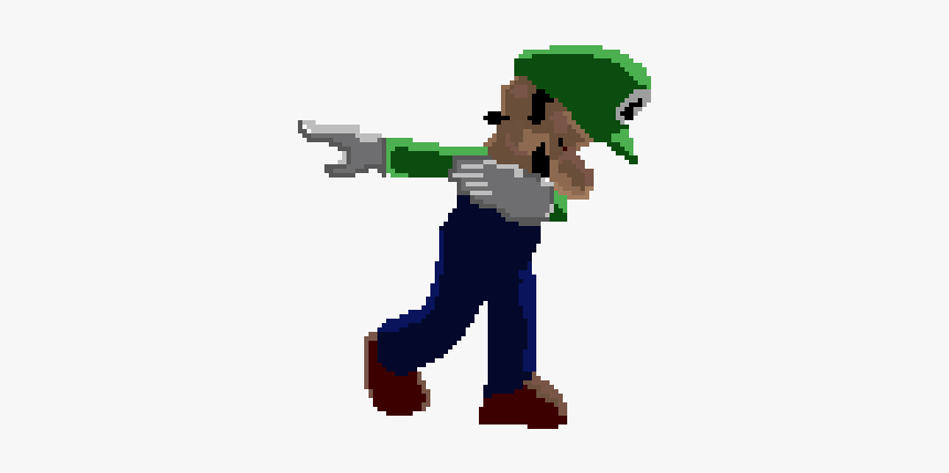 Luigi Dab Png - Transparent Luigi Dab Gif, Png Download, Free Download