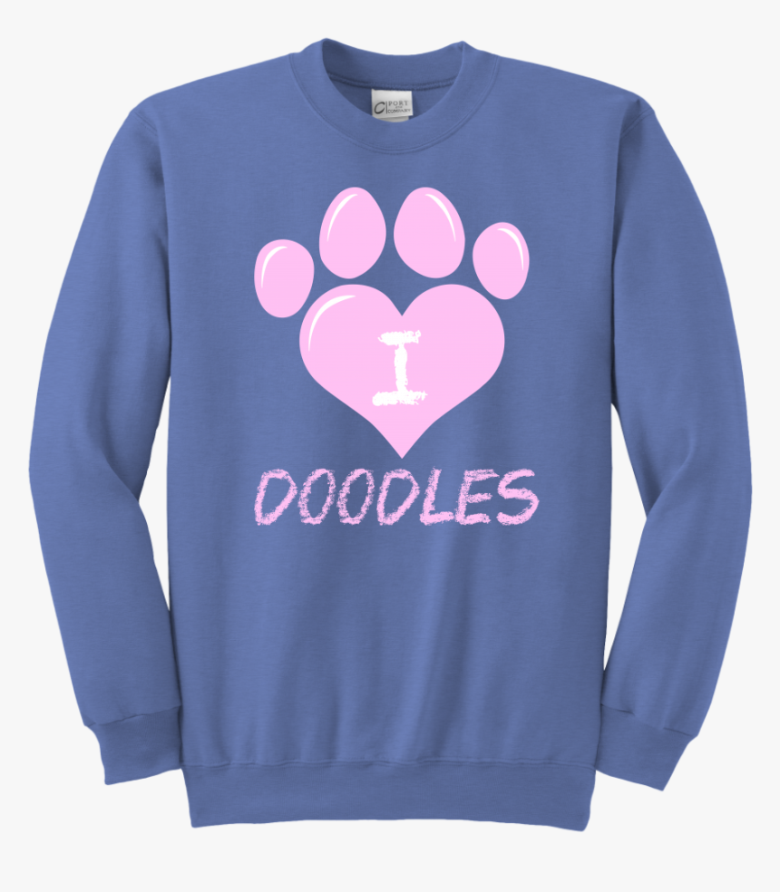 I Heart Doodles - Crew Neck, HD Png Download, Free Download