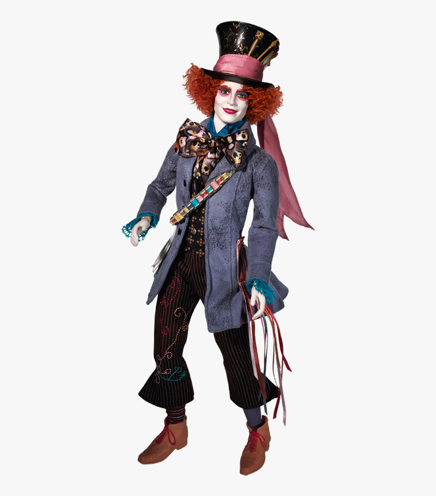 Tim"s Burton"s Mad Hatter Looks Exactly Like The Character - Mad Hatter Johnny Depp, HD Png Download, Free Download