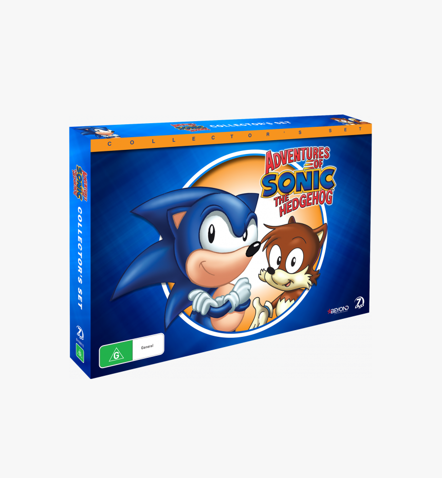 Sonic The Hedgehog Collector"s Set - Cartoon, HD Png Download, Free Download