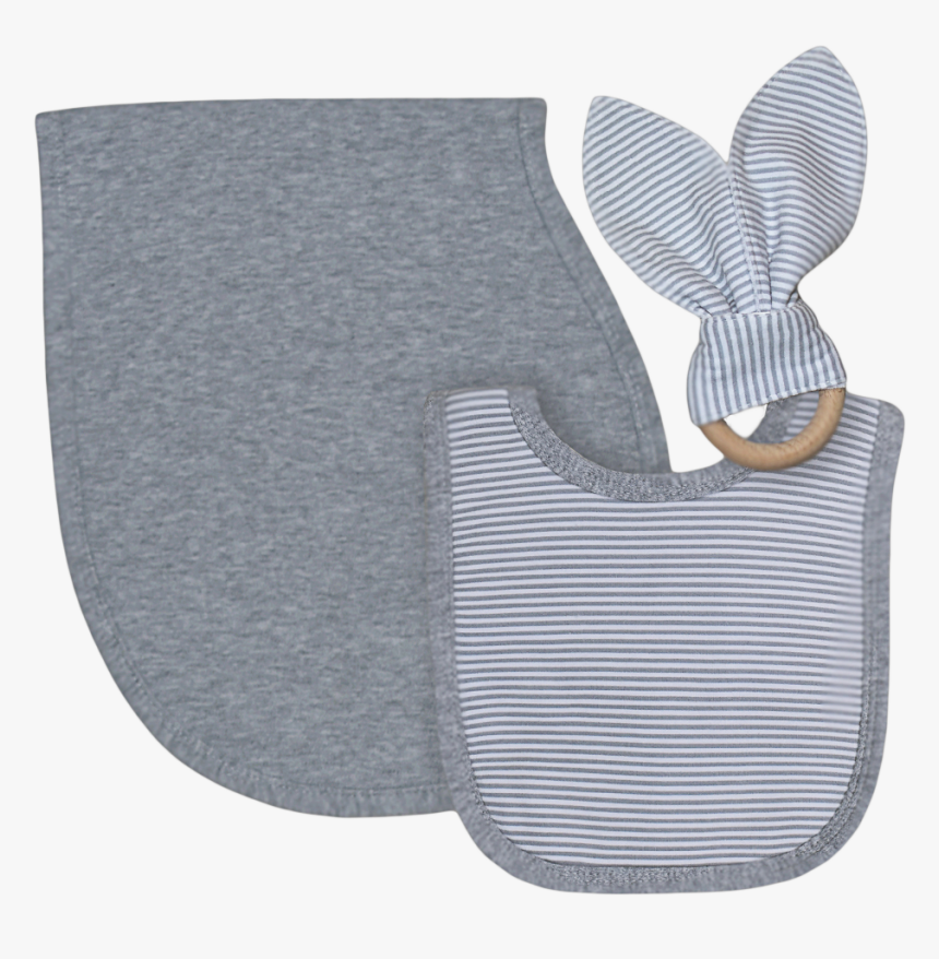 Bib, Burp & Teether Set - Rabbit, HD Png Download, Free Download