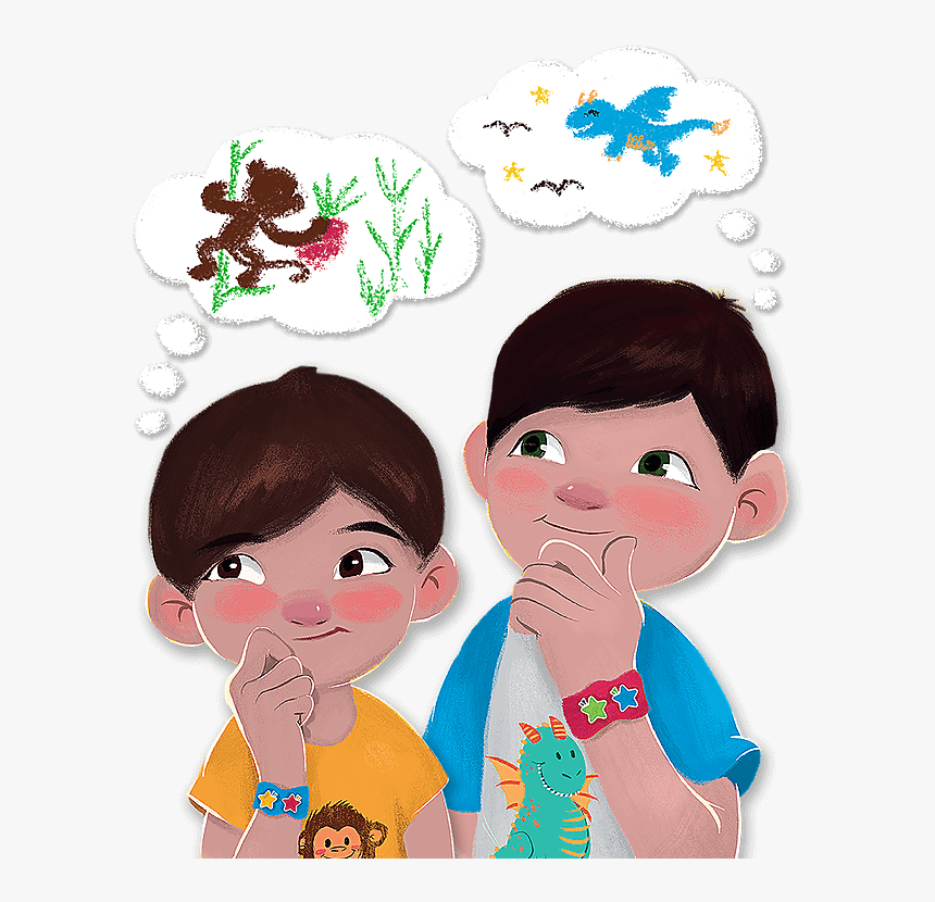 Two Brothers Cartoon, HD Png Download, Free Download