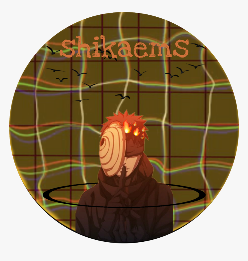 #obito #uchiha #obitouchiha #rin #kakashihatake #minatonamikaze - Aesthetic Circle Tumblr Png, Transparent Png, Free Download