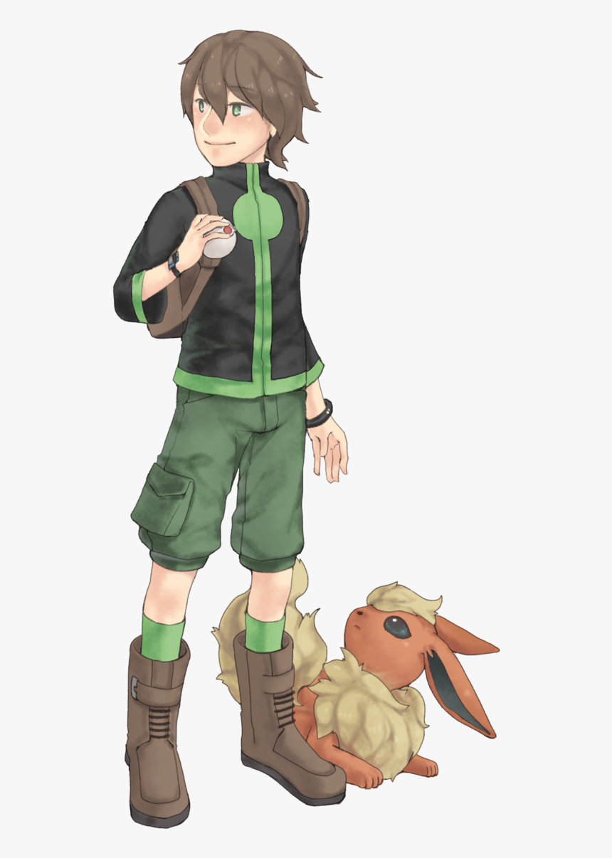 Brunette Pokemon Trainer Male, HD Png Download, Free Download