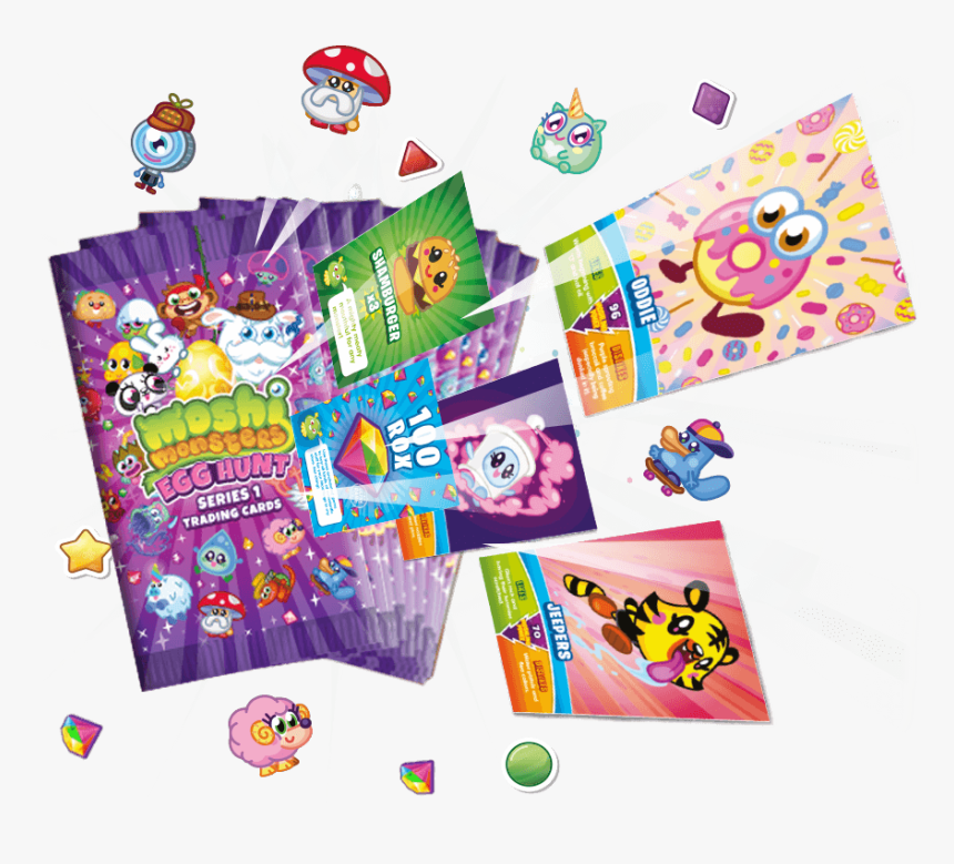 Collect Trading Cards To Unlock Ultra Rare Moshlings - Moshi Monsters, HD Png Download, Free Download