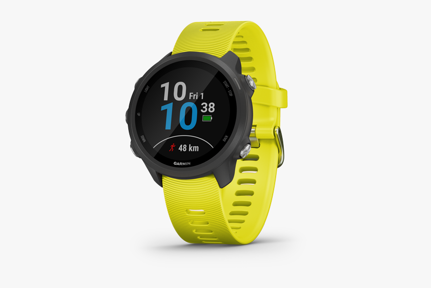 Garmin Forerunner 245 Yellow, HD Png Download, Free Download