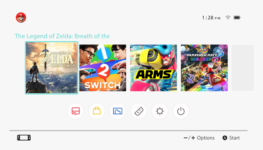 Nintendo Switch Menu, HD Png Download, Free Download