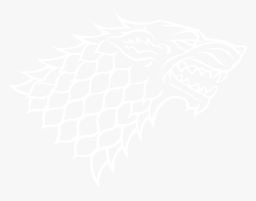 Stark Loup Game Of Thrones , Png Download - House Stark Sigil, Transparent Png, Free Download