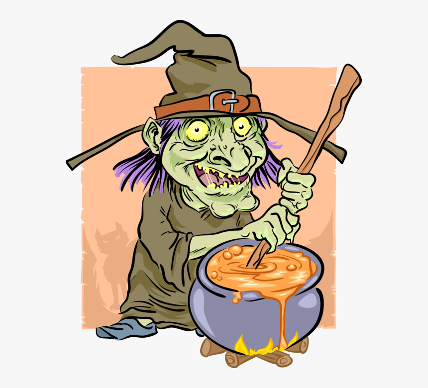 Cauldron Vector Brewing - Stirring The Pot, HD Png Download - kindpng.