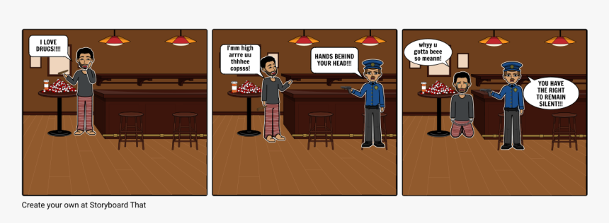 Comic Strip About 21st Amendment Project, HD Png Download, Free Download