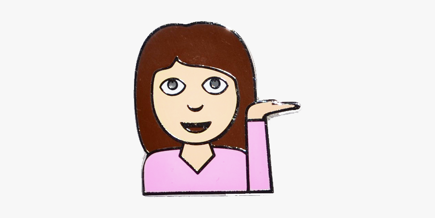 Sassy Girl Emoji Png - Cartoon, Transparent Png, Free Download